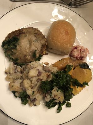 Thanksgiving platter at The Red Fern in Rochester