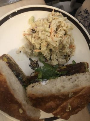 Lentil burger  at The Red Fern in Rochester