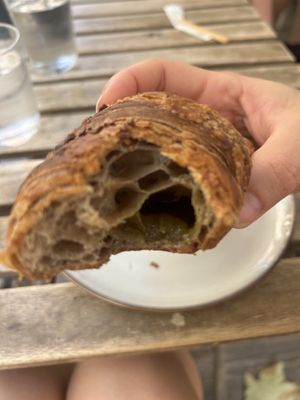 Croissant vegan all’albicocca  at Materia in Rome