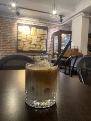 Iced coffee   at Lattas Coffee in Istanbul