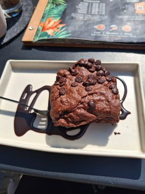 Vegan Brownie at Das Luma'z in Wernigerode