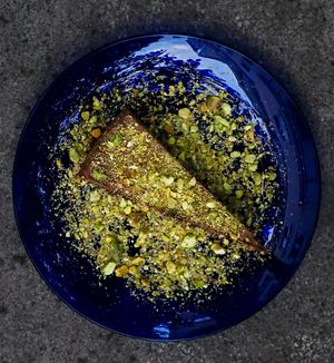 Tarta pistacjowa at NO TU OliDeli in Warsaw