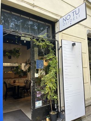 Front  at NO TU OliDeli in Warsaw