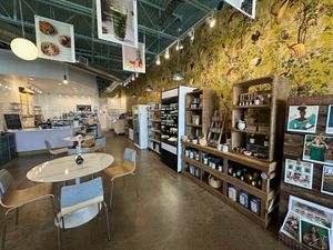 Most of the restaurant and marketplace. at The Marketplace by MöV in Minneapolis