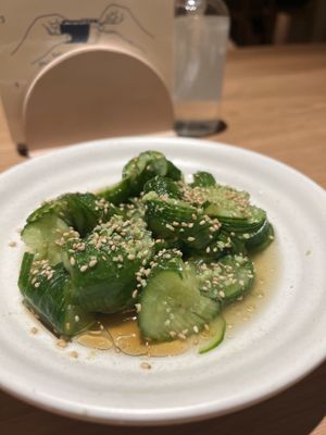 Cucumber perfection  at Nami Nori in Montclair