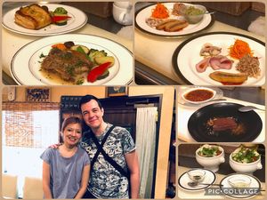 Customers from overseas at Sakurai Udon in Fujiyoshida