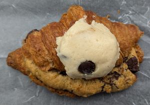 chocolate chip cookie croissant at 222 Pastry - Pre-order only in Portland