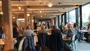   at Kafé Oransjeriet in Stavanger