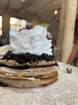 Pancakes  at Kafé Oransjeriet in Stavanger