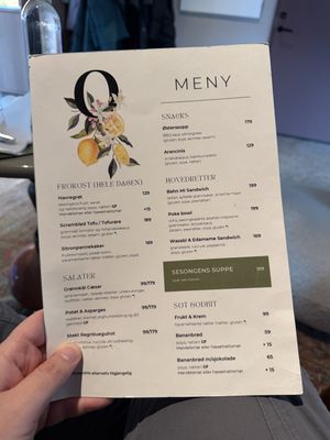   at Kafé Oransjeriet in Stavanger