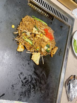   at Okonomiyaki Shiraiwa Asakusa Store in Tokyo