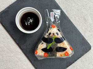 Onigiri at Brinji in Tbilisi