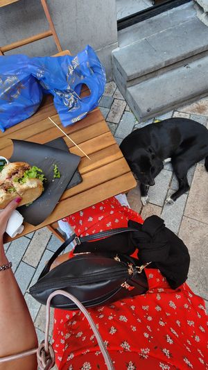 Friend :) at Brinji in Tbilisi