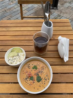 My favorite tom yum in Tbilisi 🫠✅  at Brinji in Tbilisi