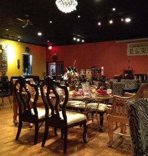 Interior at Nefetari's in Tallahassee
