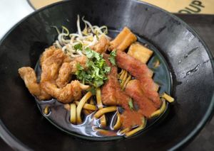 Lor Mee at  Wanyuan Vegetarian 万缘素食 - Woodlands in North Singapore