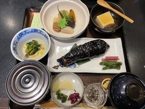   at Hanabishi in Koya