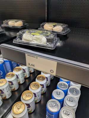 vegan mochis at ONIT in Madrid