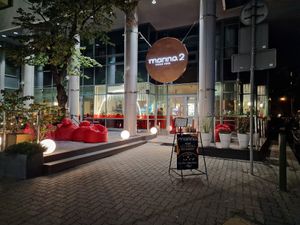 Outside at Manna 2 in Warsaw