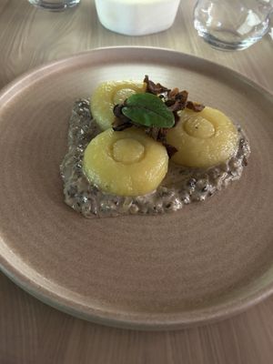 Dumplings  at Manna 2 in Warsaw