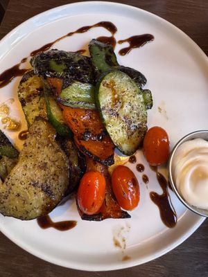 Vegan veggies, I took out the mushrooms, vegan mayo!!!  at Athenian in New Orleans