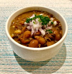 Foul moudamas  at Wave Restaurant in Muscat