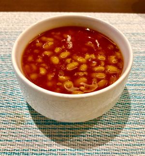 Baked beans  at Wave Restaurant in Muscat