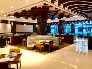 Interior  at Wave Restaurant in Muscat