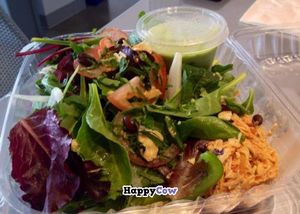 Mexican salad at Tacos El Cunado - Downtown Market in Grand Rapids