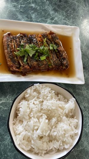   at Veggie House in San Pedro