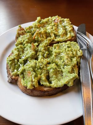 Guacamole Toastt  at Shio Veg Cafe in Kyoto