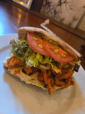 Tofu Baguette at Shio Veg Cafe in Kyoto