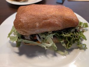 Sandwich at Shio Veg Cafe in Kyoto