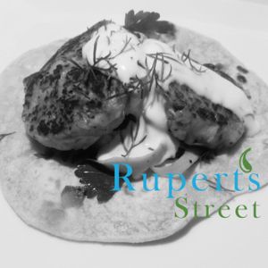 Sweet potato Latke at Rupert's Street - Mobile Food Van in London