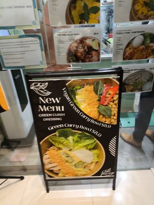 Has 4 affordable vegan menu items. Got to enjoy a Friday discount of 15 percent as well. at Thai Salad Bowl in Central Singapore