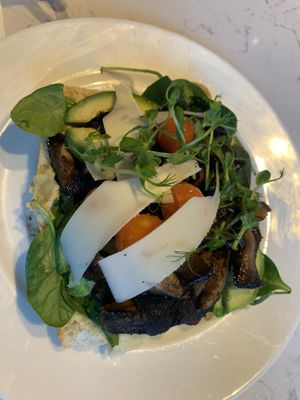 Vegan crostini  at Loft at Donnybrook Fair in Dundrum