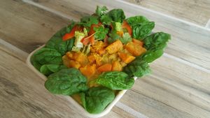 Curry Bowl at Loving Heart in Chicago