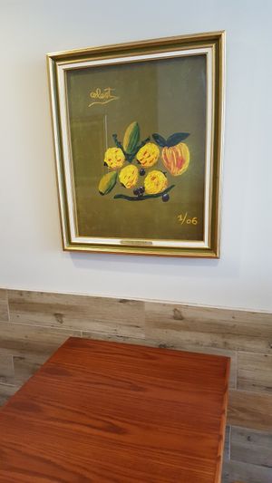 Supreme Master Ching Hai's Artwork "Blessed Fruits" at Loving Heart in Chicago