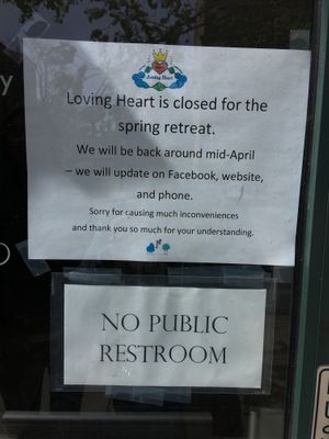 Not open😭 at Loving Heart in Chicago