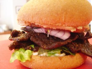 Loving Burger at Loving Heart in Chicago