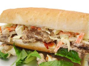 Sesame Ginger Sandwich at Loving Heart in Chicago