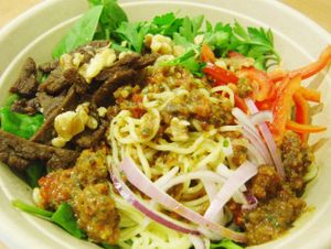 Tomato Noodle at Loving Heart in Chicago