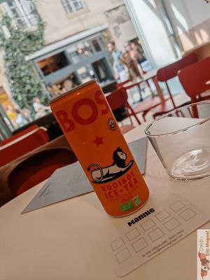 Ice tea at Mannie in Paris