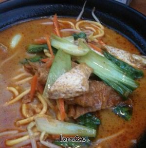 laksa at Vegetarian Garden in Adelaide