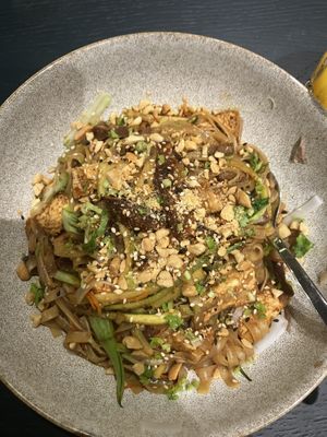 noodle dish (forgot the name) very good!   at Viegan in Stuttgart