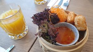 Fried Tofu at Viegan in Stuttgart