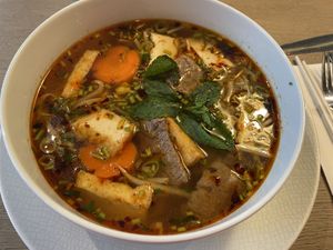 Noodle soup (forgotten which one)  at Viegan in Stuttgart