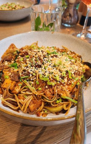 Reisnudelsalat at Viegan in Stuttgart