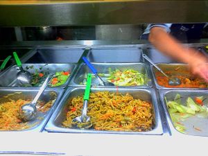 Vegetable dishes-simply delicious  at Meow Yean Vegetarian in Sungai Petani