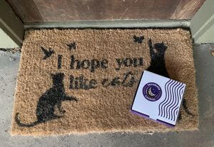 Delivery has arrived!!  at Insomnia Cookies in Bloomington